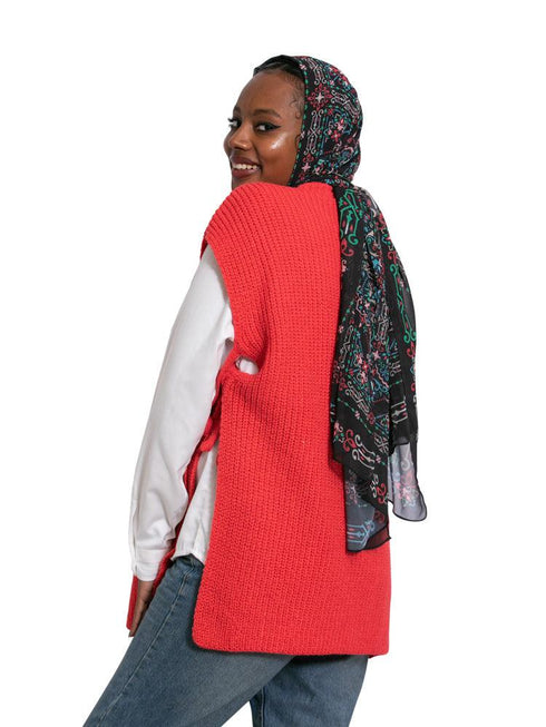 Watermelon Cut Pelt Pullover One Size - Khotwh
